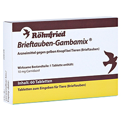 BRIEFTAUBEN-Gambamix Tabletten vet. 60 Stck