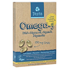 TESTA OMEGA-3 250 mg DHA Kapseln 60 Stück