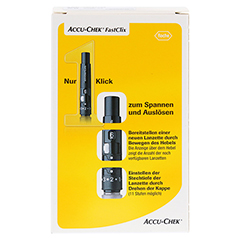 ACCU-CHEK FastClix Stechhilfe Modell II 1 Stck - Rckseite