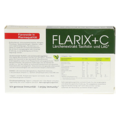 FLARIX+C Lrchenextrakt Taxifolin Kapseln 40 Stck - Rckseite