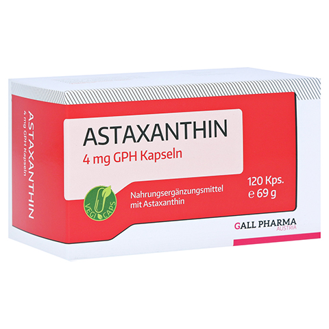 ASTAXANTHIN 4 mg GPH Kapseln 120 Stck