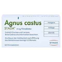 Agnus castus STADA 4mg 60 Stück N2 - Rückseite