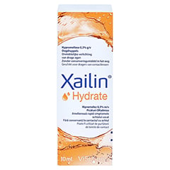 Xailin Hydrate Augentropfen 10 Milliliter - Rückseite