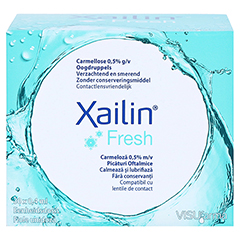 XAILIN Fresh Augentropfen 30x0.4 Milliliter - Rückseite