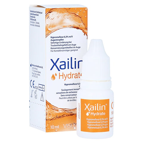 Xailin Hydrate Augentropfen 10 Milliliter