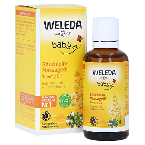 WELEDA Baby Buchlein-Massagel 50 Milliliter