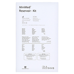 MINIMED 640G Reservoir-Kit 1,8 ml AA-Batterien 2x10 Stck - Rckseite