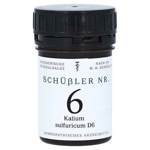 SCHÜSSLER NR.6 Kalium sulfuricum D 6 Tabletten 200 Stück