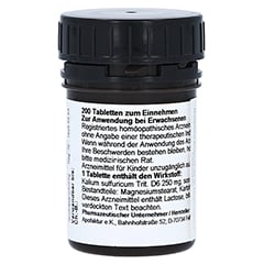 SCHÜSSLER Nr.6 Kalium sulfuricum D 6 Tabletten 200 Stück - Rückseite