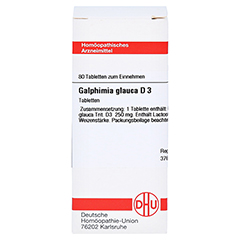 GALPHIMIA GLAUCA D 3 Tabletten 80 Stck N1 - Vorderseite