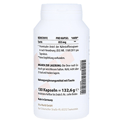 TAURIN 850 mg Kapseln 130 Stck - Linke Seite