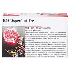 H&S Traube plus Echinacea Filterbeutel 20x2.5 Gramm - Rckseite