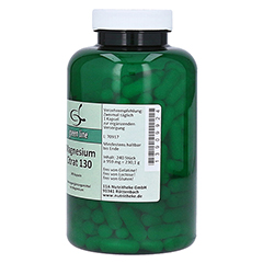 MAGNESIUMCITRAT 130 mg Magnesium Kapseln 240 Stck - Linke Seite