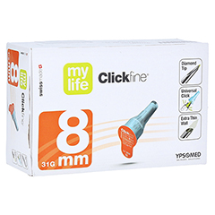 CLICKFINE Universal 8 Kanülen 0,25x8 mm