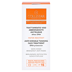 COLLISTAR Anti Wrinkle Tanning Face Treatment 50 Milliliter - Vorderseite