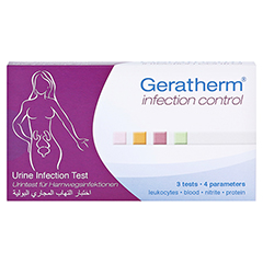 GERATHERM infection control Harnwegsinfektionstest 3 Stck - Vorderseite