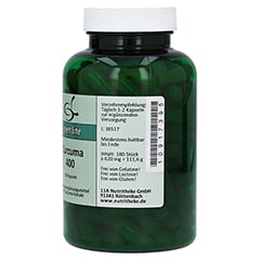 CURCUMA 400 mg Kapseln 180 Stck - Linke Seite