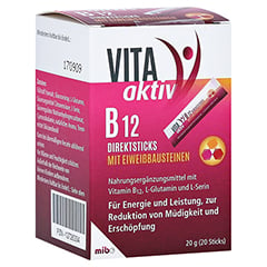VITA AKTIV B12 Direktsticks mit Eiweißbausteinen 20 Stück