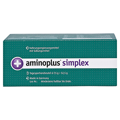 AMINOPLUS simplex Pulver 7 Stck - Oberseite