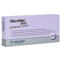 GLUCOMEN areo 2K -Ketone Sensor Teststreifen 10 Stck