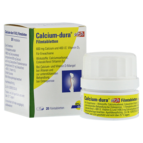 Calcium-dura Vit D3 20 Stück N1