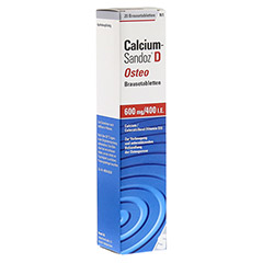 Calcium-Sandoz D Osteo 600mg/400 I.E. 20 Stück N1