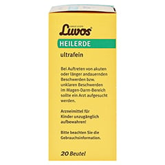 Luvos-Heilerde Ultrafein Beutel 20x6.5 Gramm - Rechte Seite