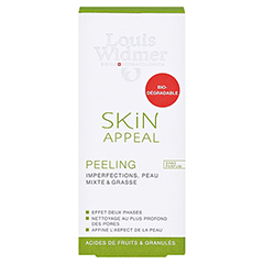 WIDMER Skin Appeal Peeling 50 Milliliter - Rückseite