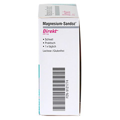 MAGNESIUM SANDOZ Direkt 300 mg Pellets 20 Stck - Linke Seite