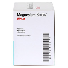 MAGNESIUM SANDOZ Direkt 300 mg Pellets 40 Stck - Linke Seite