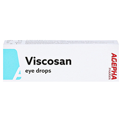 VISCOSAN Augentropfen 10 Milliliter - Vorderseite