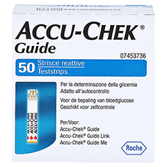 ACCU-CHEK Guide Teststreifen 1x50 Stck - Rckseite