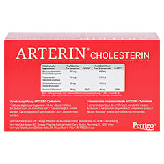 ARTERIN Cholesterin Tabletten 90 Stck - Rckseite