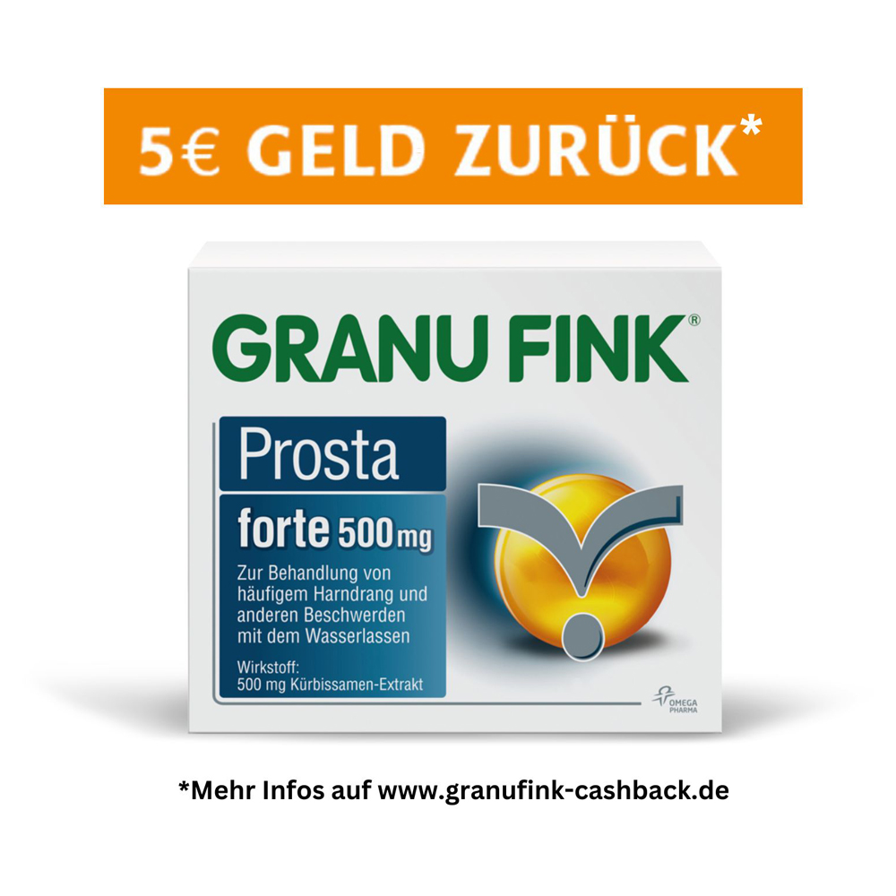 GRANU FINK Prosta forte 500mg - CASHBACK AKTION* Hartkapseln 80 Stück