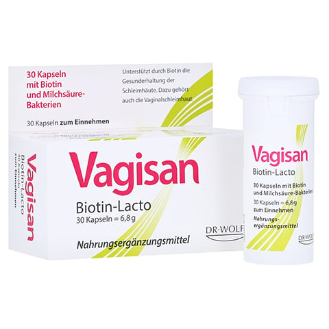 Vagisan Biotin-lacto Kapseln 30 Stück