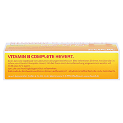 Vitamin B Complete Hevert Kapseln 60 Stück - Oberseite