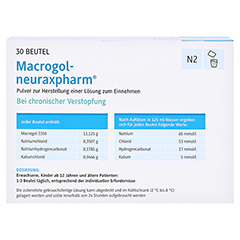 Macrogol-neuraxpharm 30 Stck N2 - Rckseite