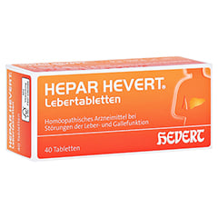 HEPAR HEVERT Lebertabletten 40 Stck N1