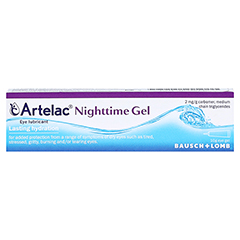 ARTELAC Nighttime Gel 1x10 Gramm - Rckseite