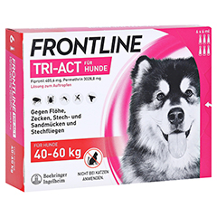 FRONTLINE Tri-Act Lsg.z.Auftropfen f.Hunde 40-60kg 6 Stück
