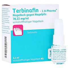 Terbinafin-1A Pharma Nagellack gegen Nagelpilz 78,22mg/ml