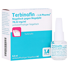Terbinafin-1A Pharma Nagellack gegen Nagelpilz 78,22mg/ml