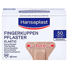 Hansaplast Elastic Fingerkuppenpflaster 50 Stück - Vorderseite