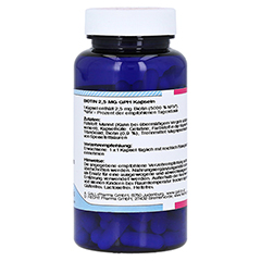 BIOTIN 2,5 mg GPH Kapseln 120 Stück - Linke Seite