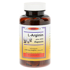 L-Arginin+opc 600 mg Kapseln 100 Stück