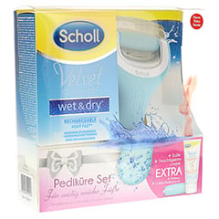 SCHOLL Velvet smooth Pedi wet & dry Vorteilspack 1 Packung