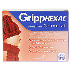 GRIPPHEXAL 500 mg/30 mg Gra.z.Herst.e.Susp.z.Einn. 20 Stck N2 - Vorderseite