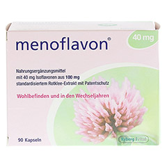 MENOFLAVON 40 mg Kapseln 90 Stück - Vorderseite