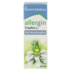 KLOSTERFRAU Allergin flüssig 30 Milliliter - Vorderseite