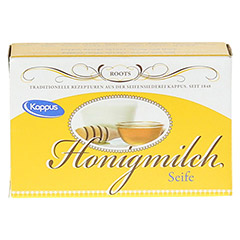 KAPPUS Honigmilch Seife 50 Gramm - Vorderseite